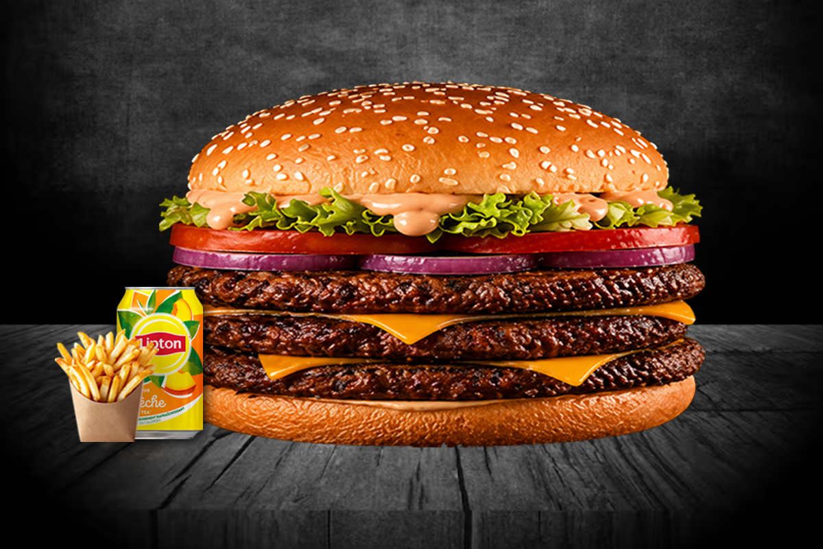 Triple cheese